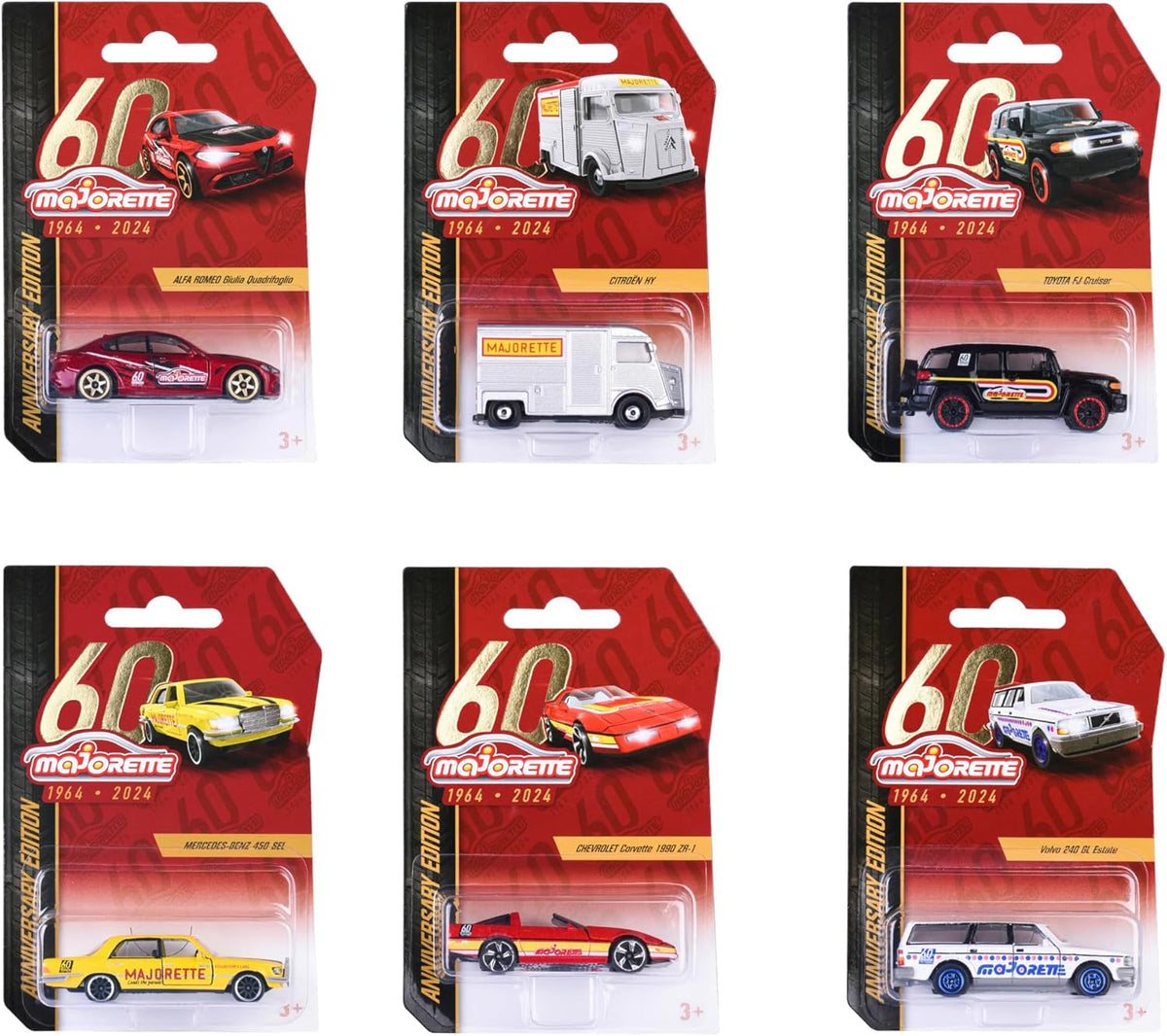 Majorette Modellauto 1964-2024 Anniversary Edition Premium - Sammlerstück