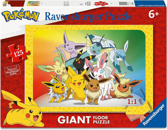 Ravensburger Pokémon Bodenpuzzle – 125 Teile, ab 6 Jahren