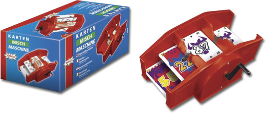 AMIGO Kartenmischmaschine Rot