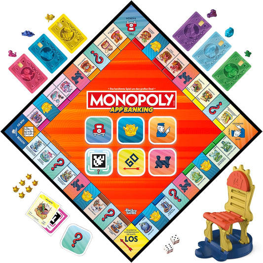 Monopoly App Banking - Brettspiel mit elektronischer Zahlung