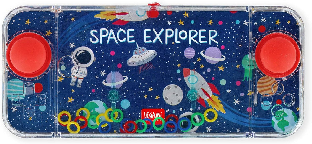 Legami Mini Wasserspiel Space, 15,2x7 cm, ohne Batterien