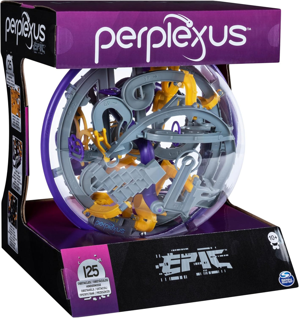 Perplexus Epic – 3D-Kugellabyrinth 125 Hindernisse ab 8 J.