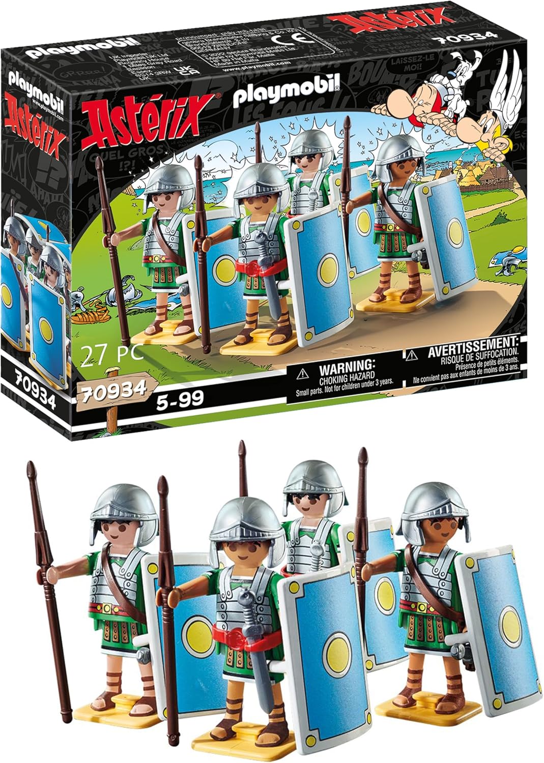 PLAYMOBIL Asterix 70934 – Römertrupp, 27-teilig