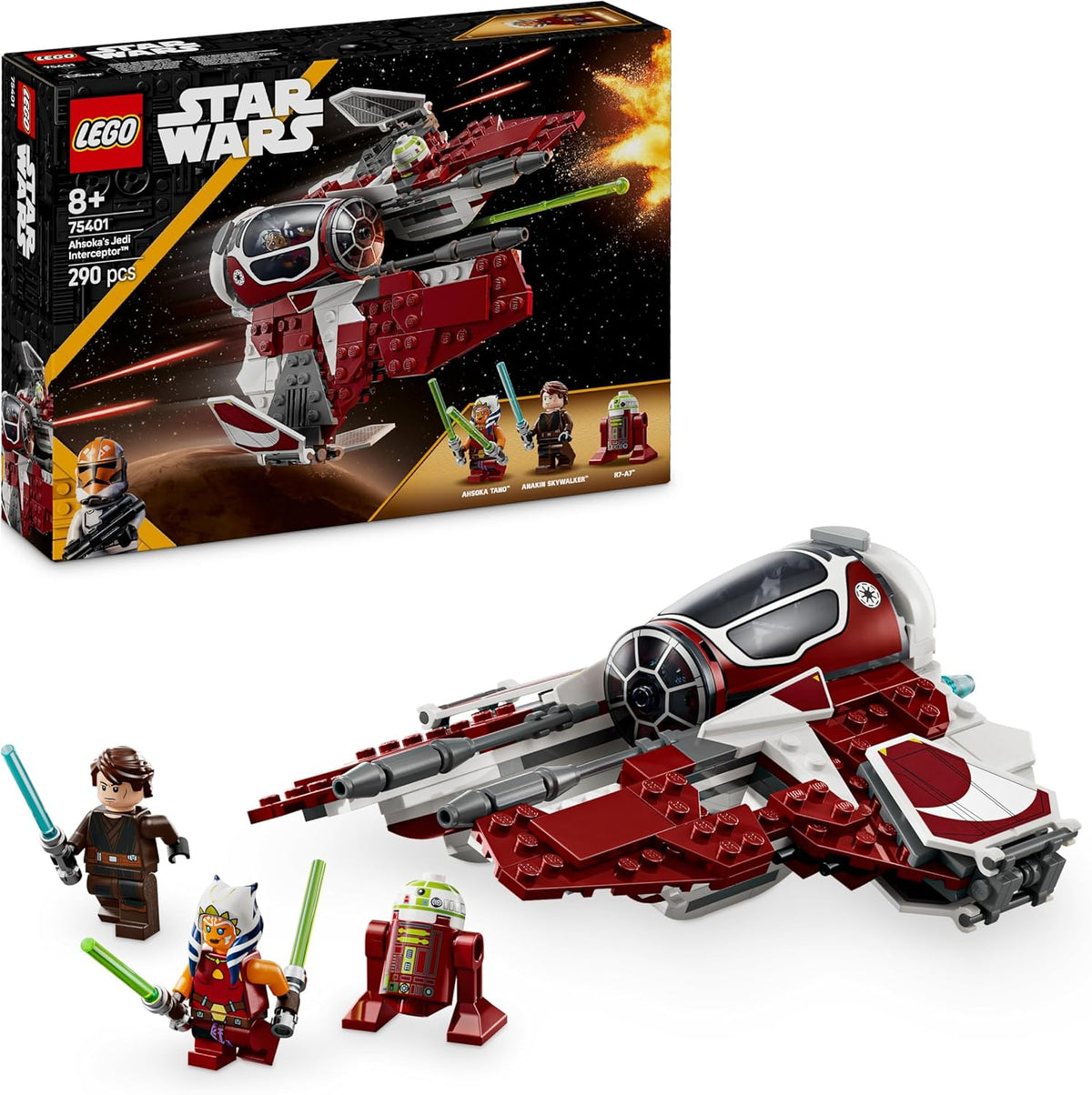 LEGO Star Wars Ahsoka Jedi Interceptor (75362) ab 8 Jahren