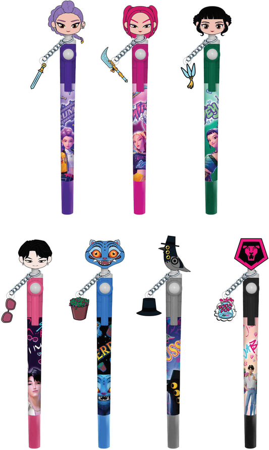 K-Pop Demon Hunters Spinning Pen, 1 Stück, zufälliges Design