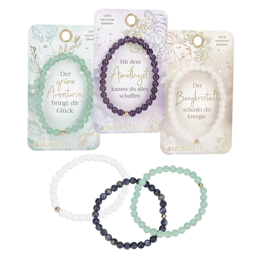 Heart Moments 1x Edelstein Armband