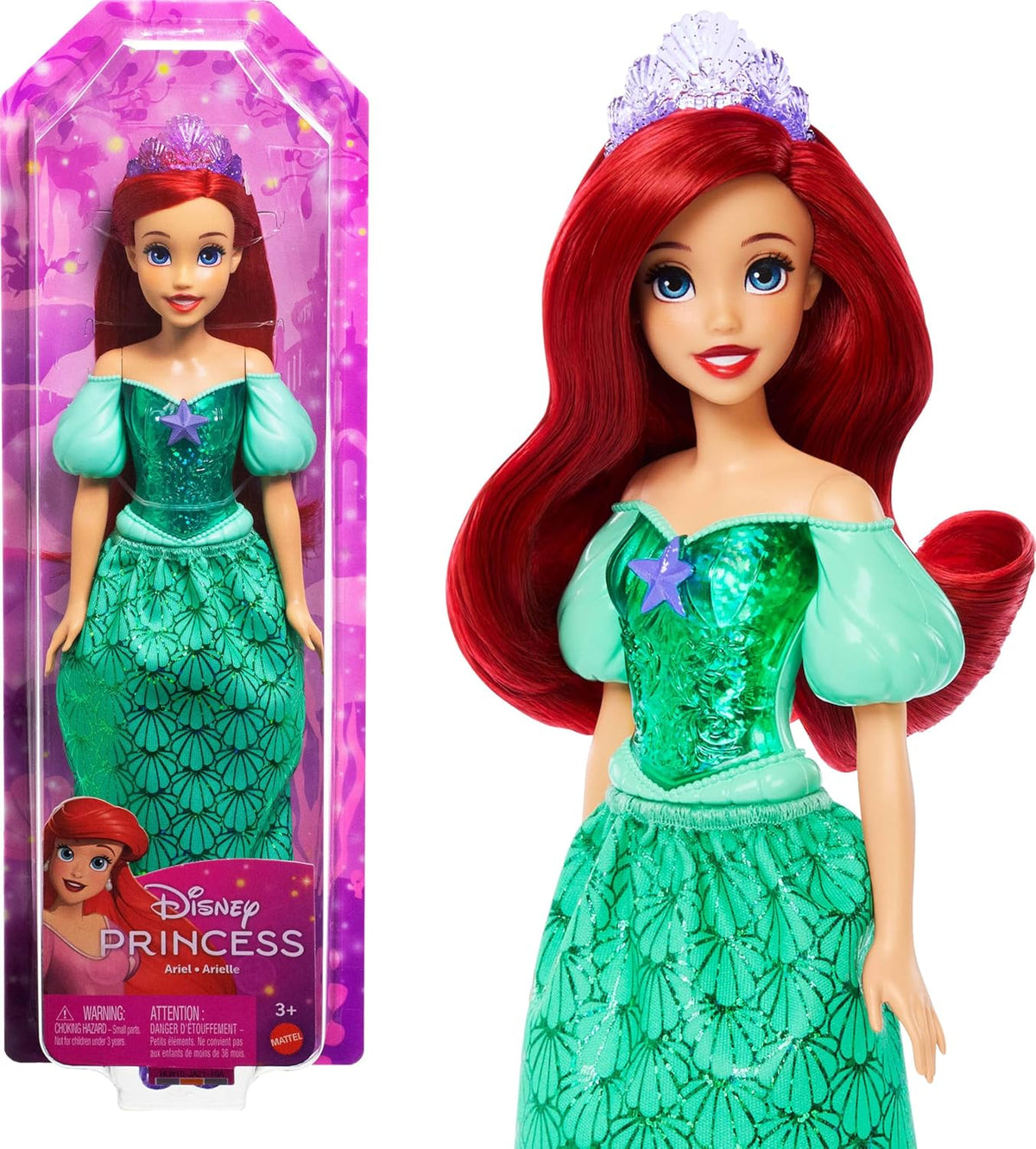 Disney Princess Ariel Puppe - Mattel Spielzeug