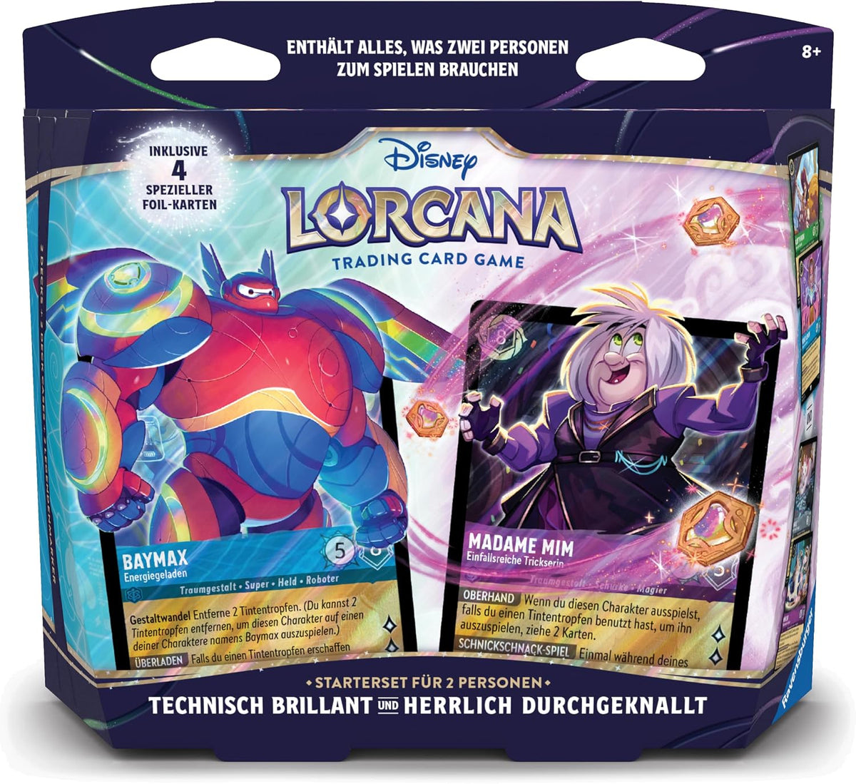 Disney Lorcana Starterset für 2 Personen, 2 Decks à 60 Karten