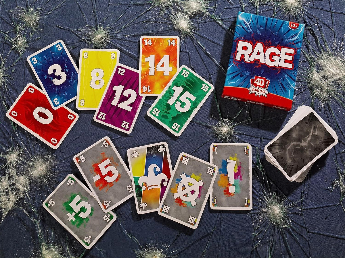 Rage – AMIGO Kartenspiel Stichspiel ab 10 Jahren