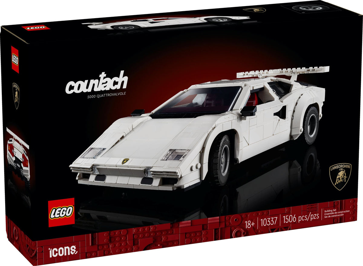 LEGO® Icons 10337 Lamborghini Countach 5000 Quattrovalvole (1.506 Teile)