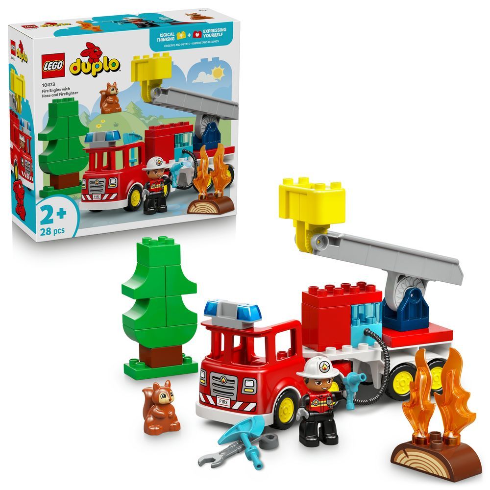 LEGO DUPLO Löschauto mit Feuerwehrmann & Schlauch (10969)