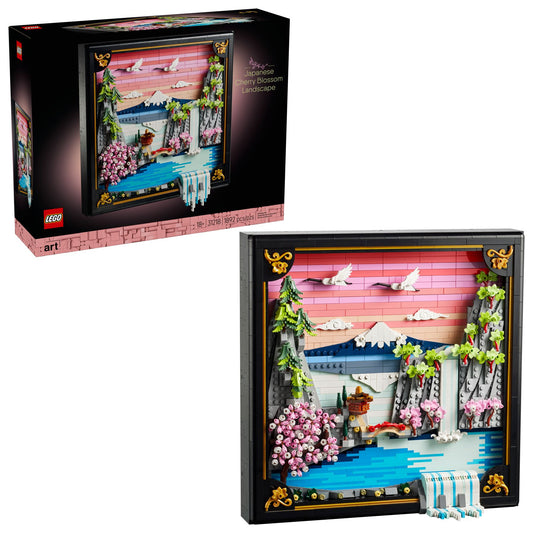 LEGO Art Japanische Kirschblütenlandschaft 31218 - 1.892 Teile