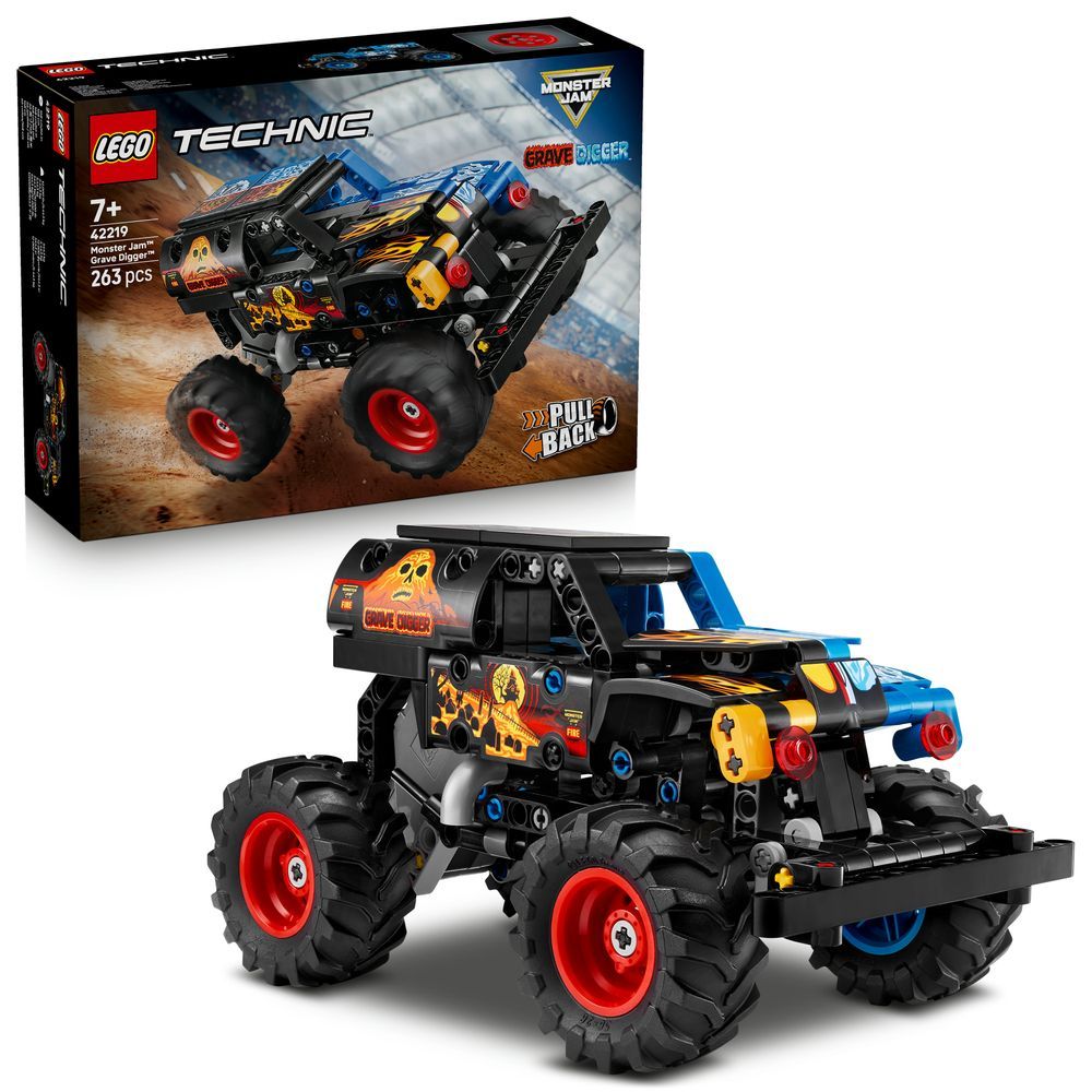 LEGO Technic Monster Jam Grave Digger Feuer & Eis 42149