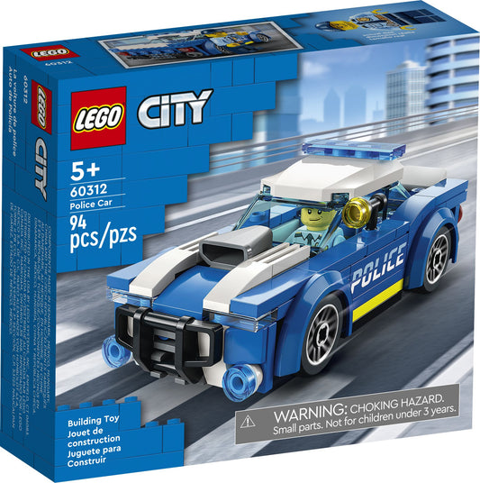 LEGO City Polizeiauto (60312) - Spielset für Kinder ab 5 Jahren