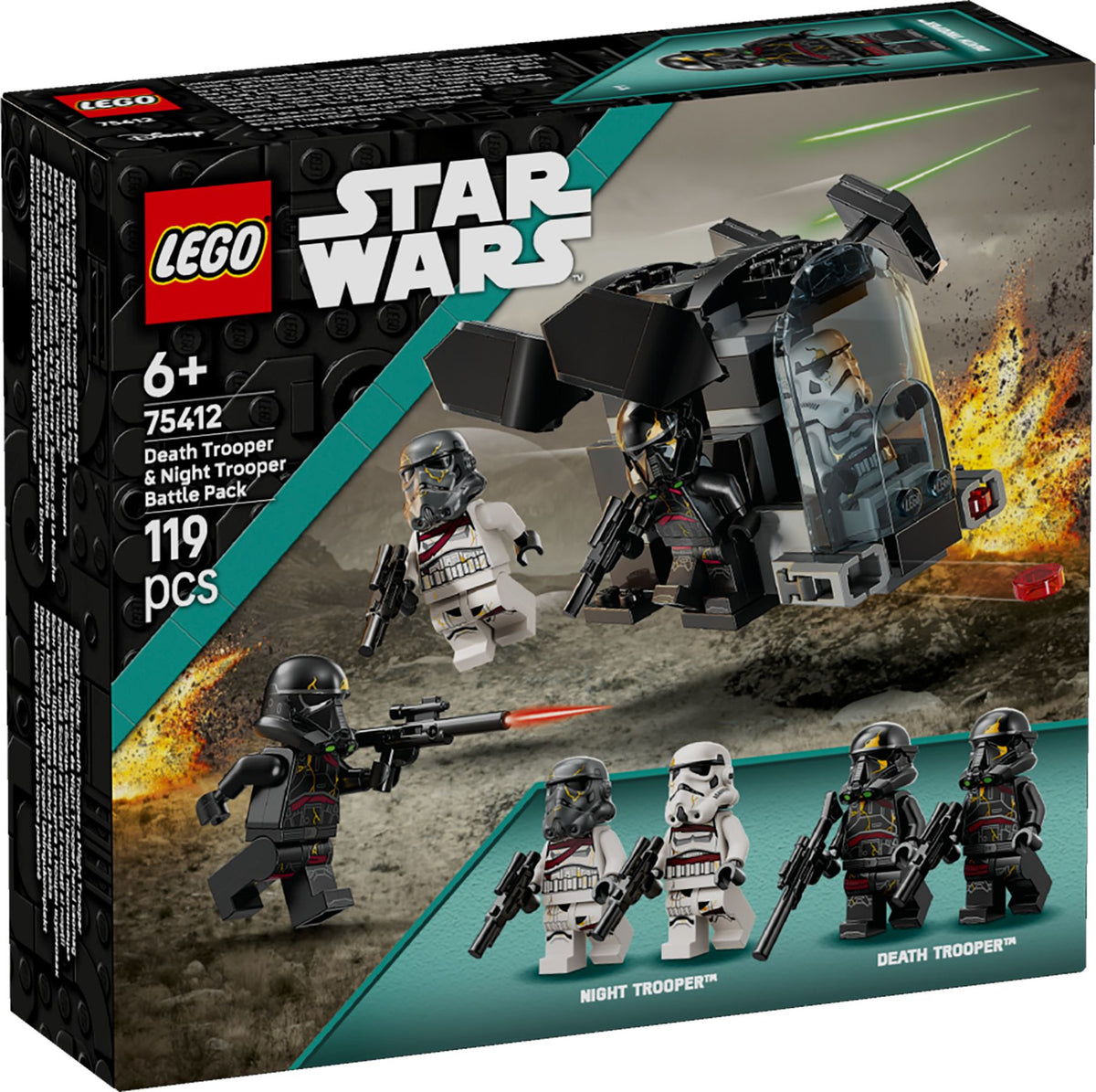 LEGO® Star Wars 75412 Todestruppler & Nachttruppler Battle Pack - 119 Teile