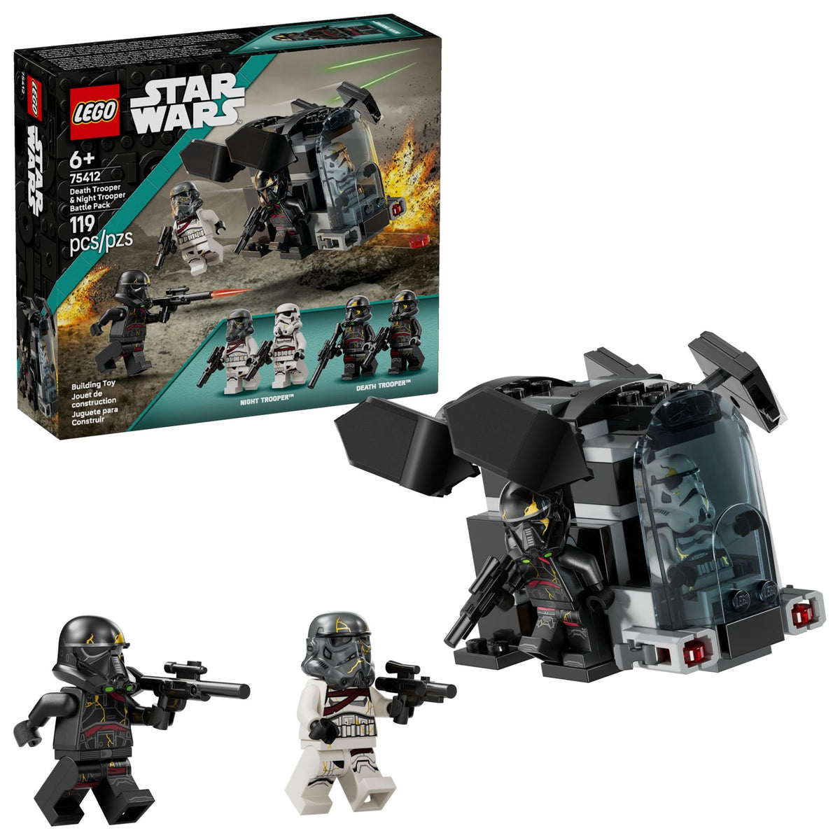LEGO® Star Wars 75412 Todestruppler & Nachttruppler Battle Pack - 119 Teile