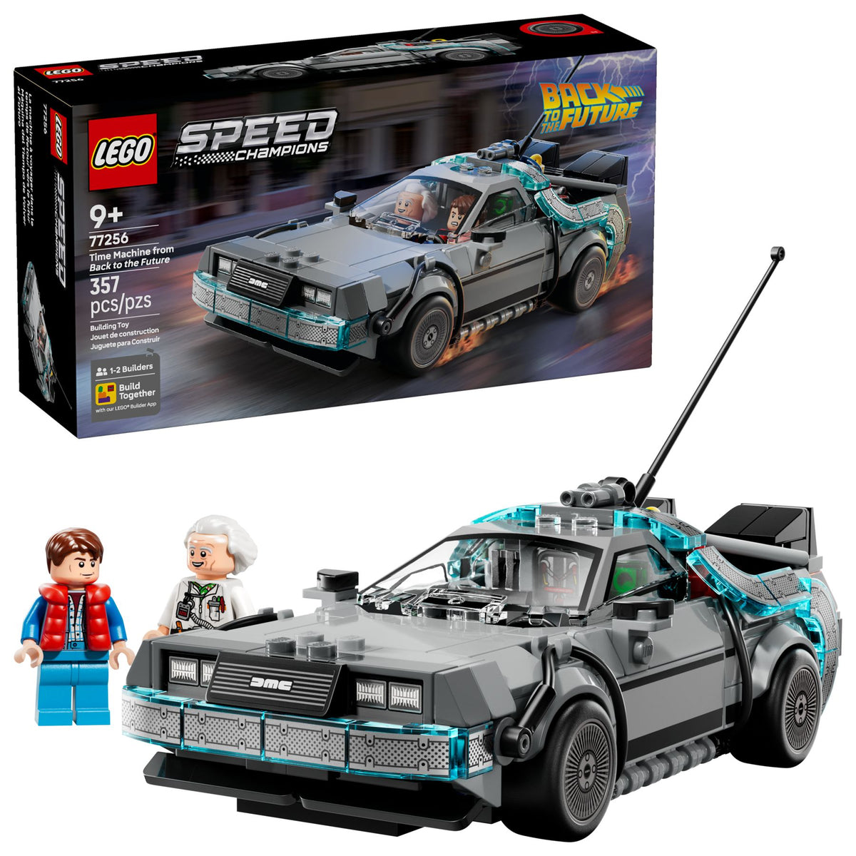 LEGO Speed Champions Zeitmaschine Zurück in die Zukunft