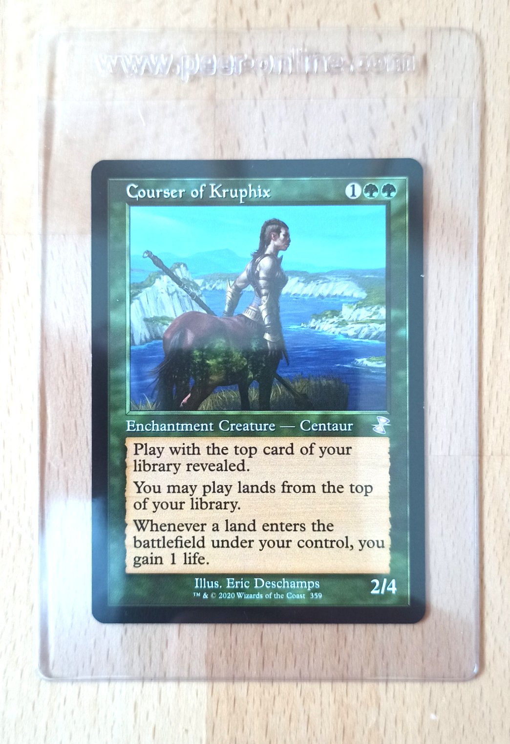 Magic the Gathering - Karte - Zeitspirale - Courser of Kruphix - Peer Online Shop