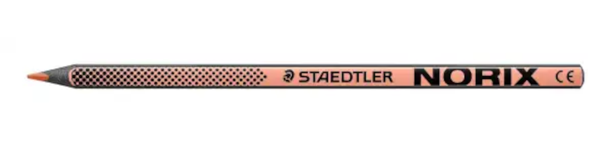 STAEDTLER NORIX 186 Buntstift Pfirsich, weiche 3-mm-Mine