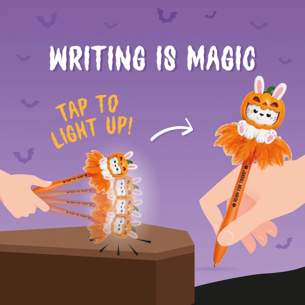 LEGAMI Writing is Magic Gelstift Bunny mit leuchtendem Hasen