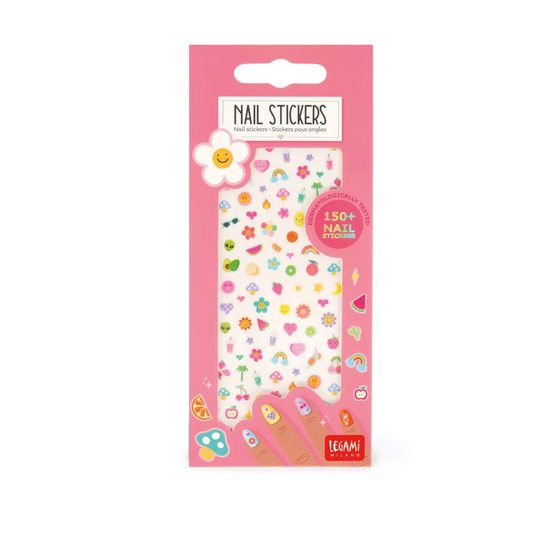 LEGAMI Nagelsticker Groovy – bunte Nail-Art-Motive