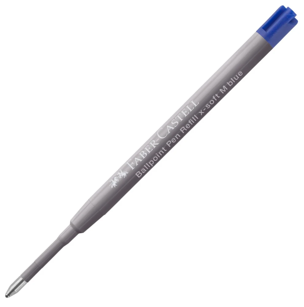 Faber-Castell Kugelschreibermine x-soft M blau (G2)