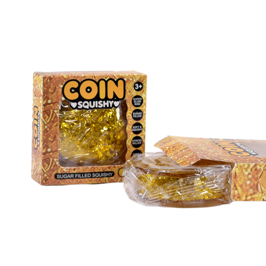 TRITON-X Maltose Goldmünze 8 cm – Slow-Rise-Squishy