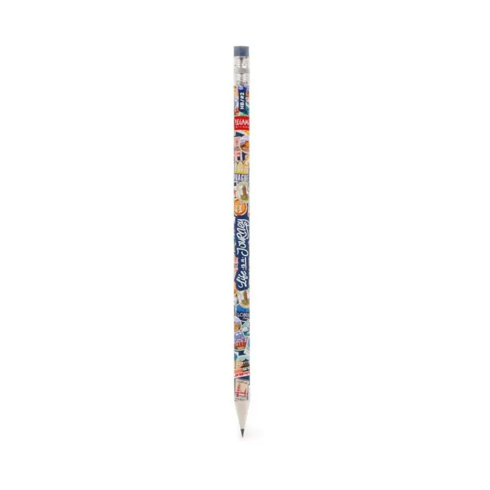 LEGAMI Bleistift aus Recyclingpapier - Travel