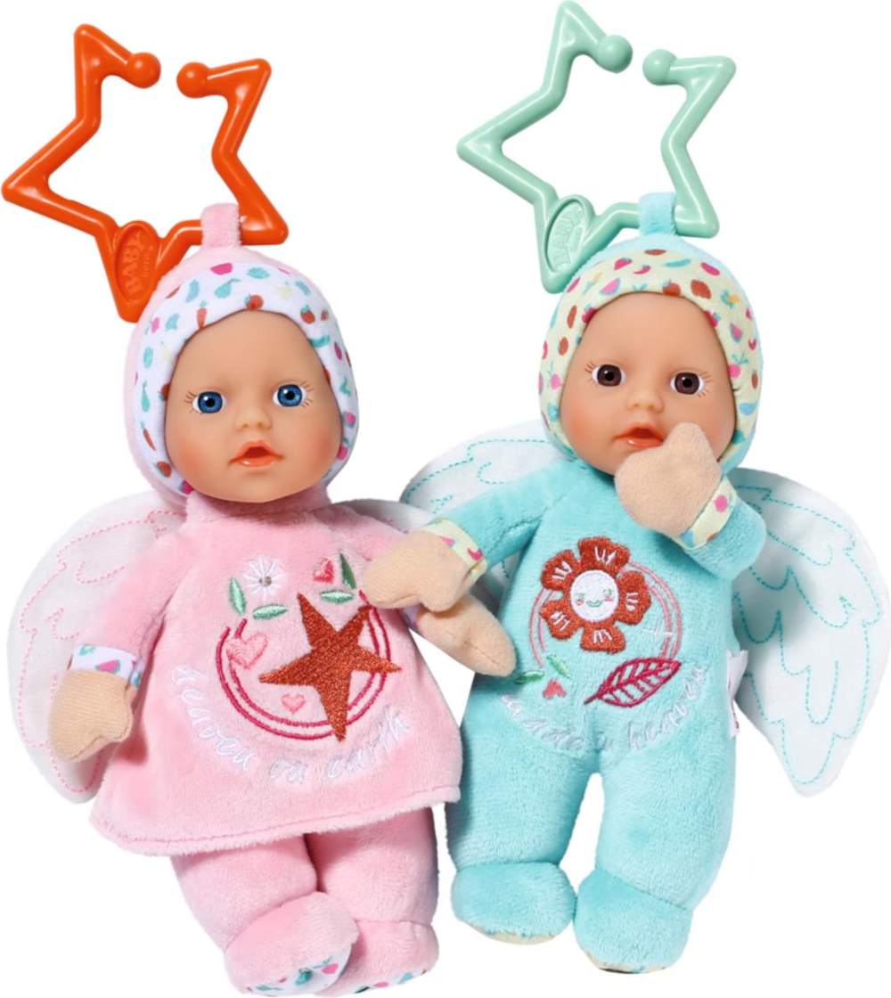BABY born for babies Engel 18 cm – 1 von 2 Farben zufällig