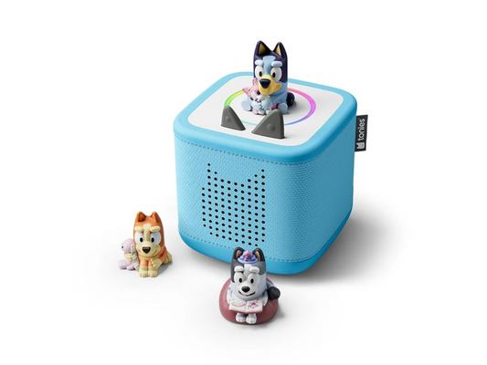 tonies Bluey Hörfiguren-Set mit Bluey, Bingo & Muffin, 3 Figuren