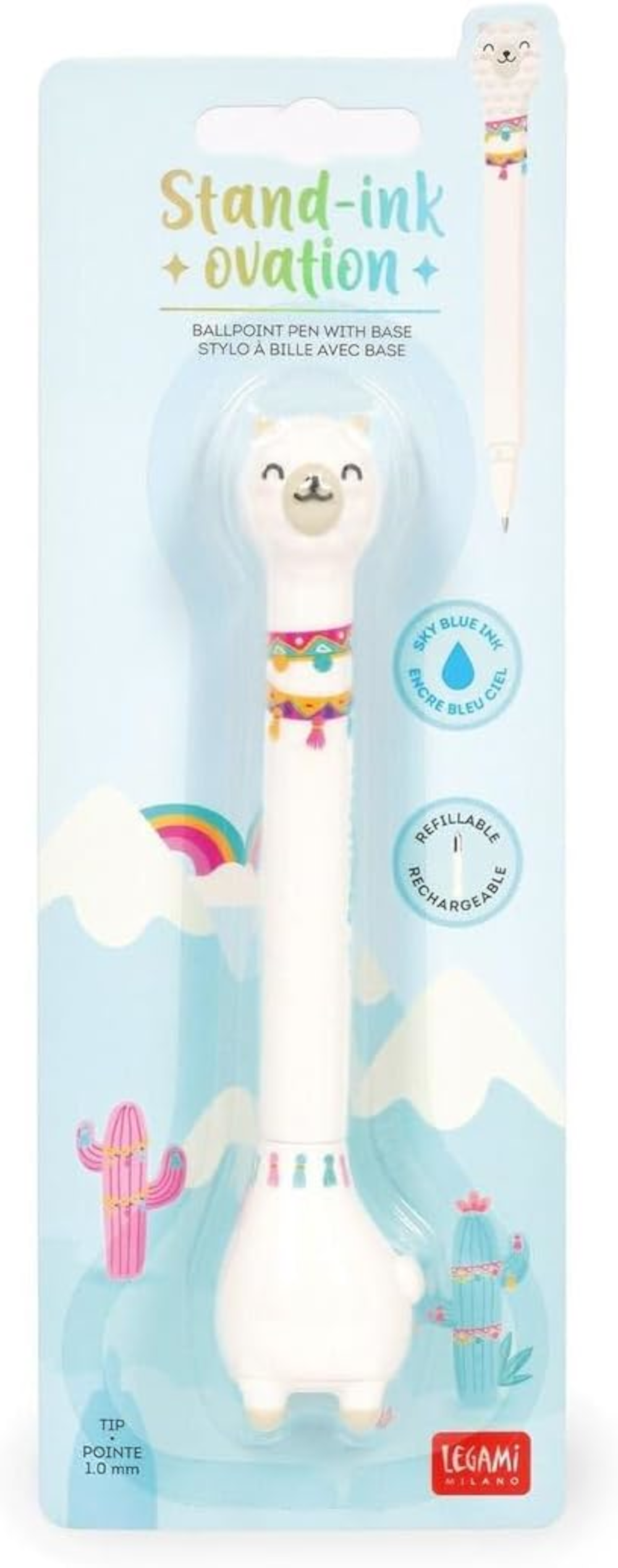 LEGAMI Stand-Ink Ovation Kugelschreiber Llama mit Standfuss