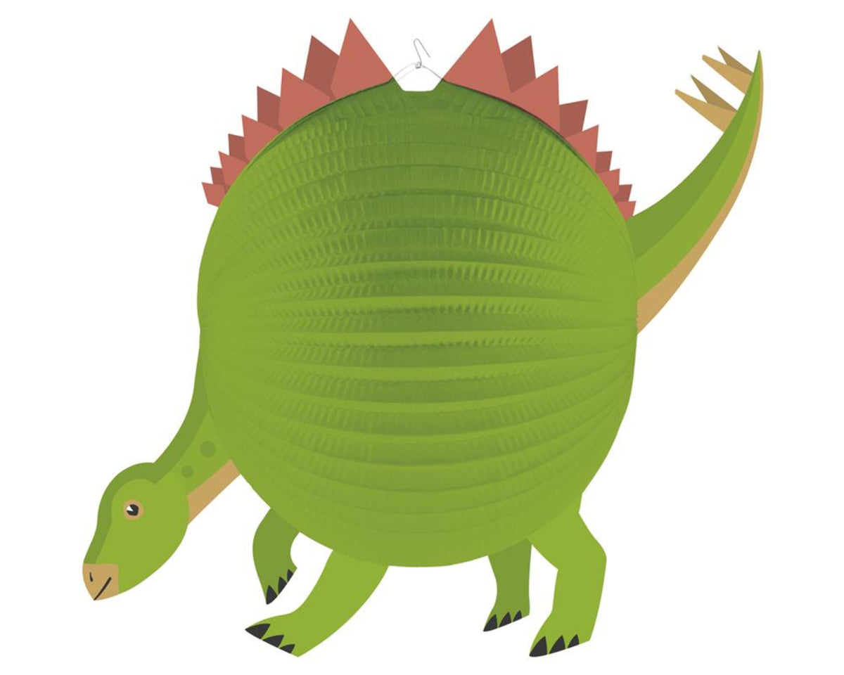 Papier Lampion Dino Papier grün Ø25cm