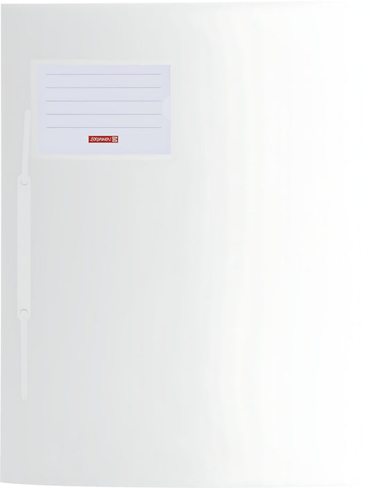 BRUNNEN FACT!pp Schnellhefter A4 Arctic - Transluzente PP-Folie mit Metallspange