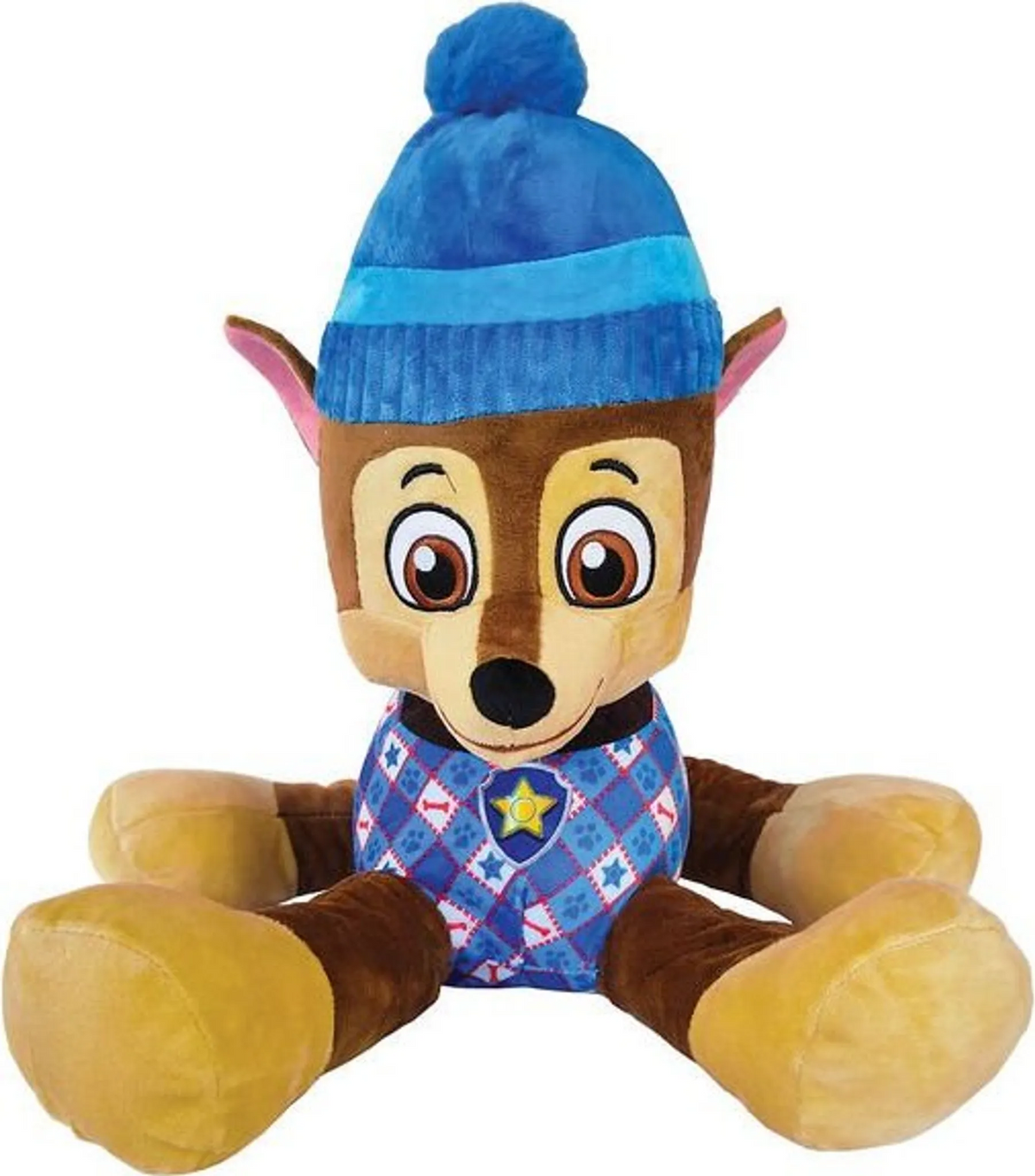 Paw Patrol Chase Plüsch 50cm Winter Edition - Kuscheltier