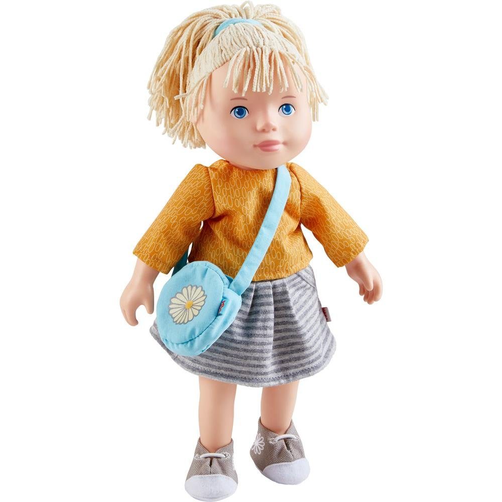 HABA Puppe Svenja Stoffpuppe 32cm - Weichkörperpuppe mit Kleidung (1 Stück)