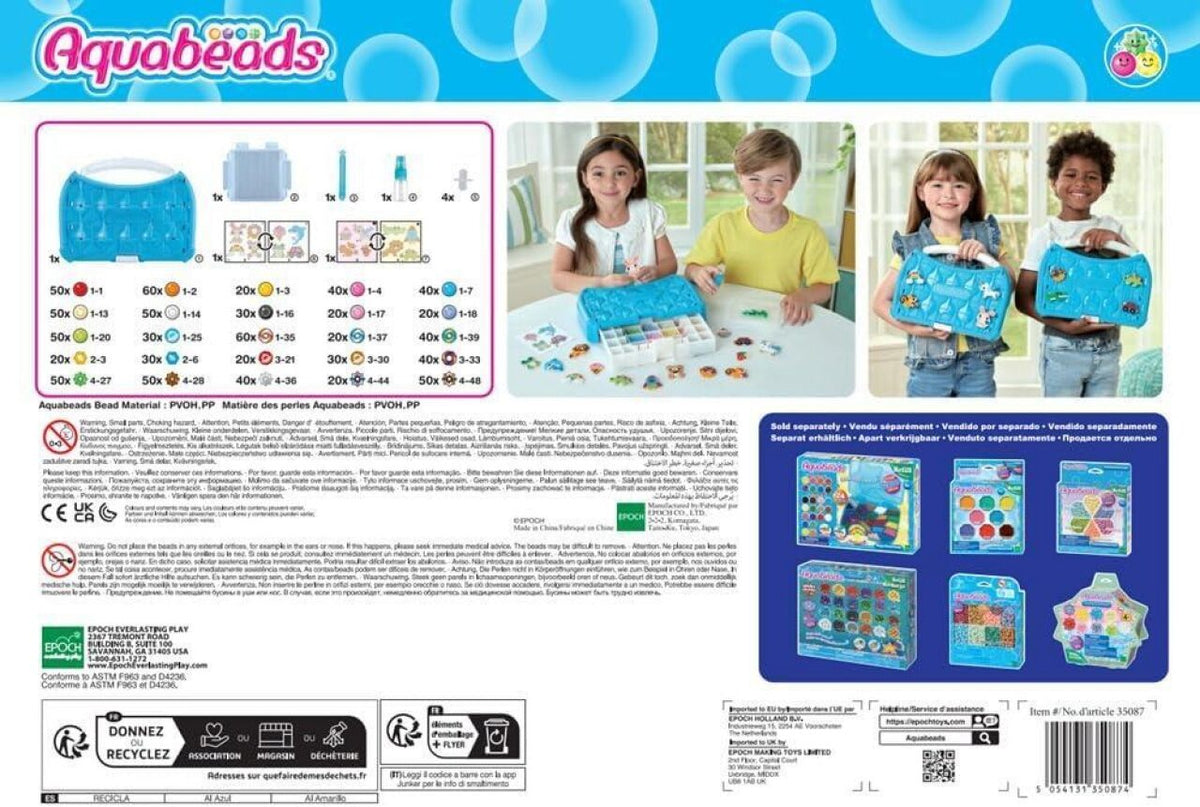 EPOCH Aquabeads Bastelstudio Starter Set mit 900 Perlen