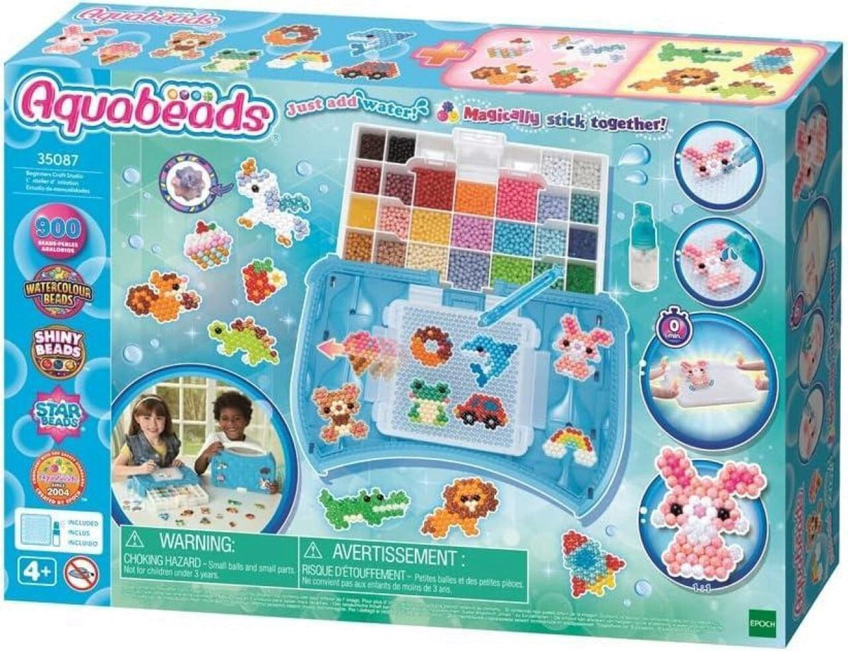 EPOCH Aquabeads Bastelstudio Starter Set mit 900 Perlen