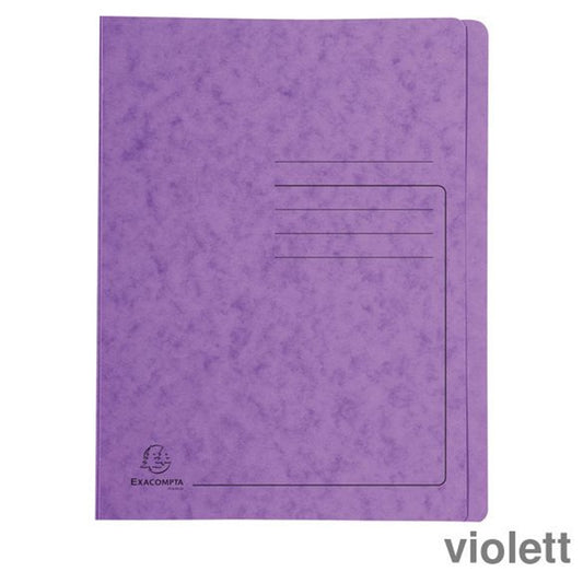 ExaClair Premium Schnellhefter Colorspan - Violett DIN A4 für perfekte Organisation