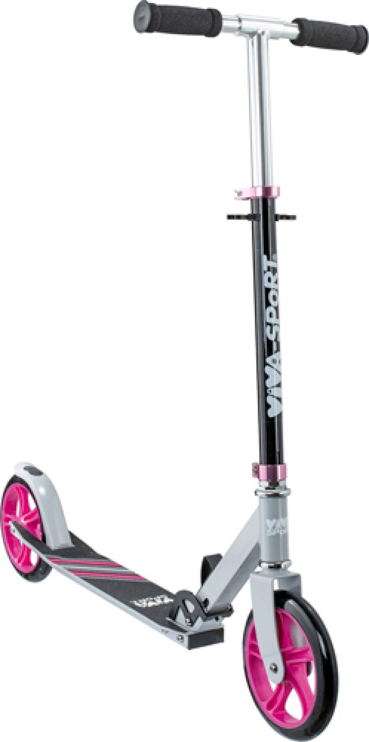 idee+spiel VIVA SPORT Alu-Scooter TWIST 200P - Klappbarer City-Roller mit 200mm Rollen