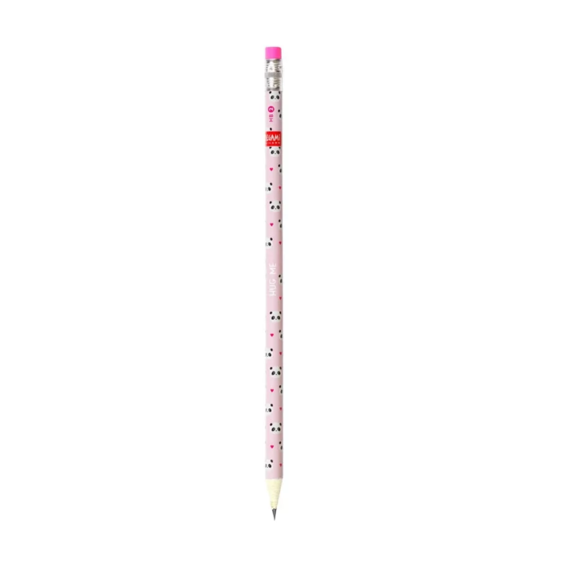 Legami Bleistift Recyclingpapier Panda HB mit Radierer