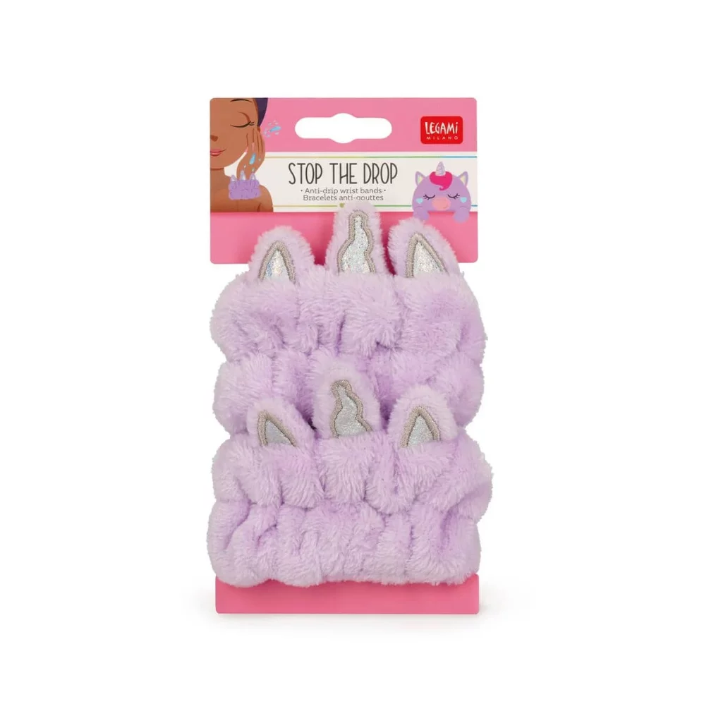 LEGAMI Stop the Drop Hautpflege-Manschetten Unicorn