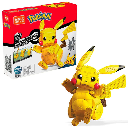 Mega Construx Pokémon Jumbo Pikachu 30cm – 825 Teile