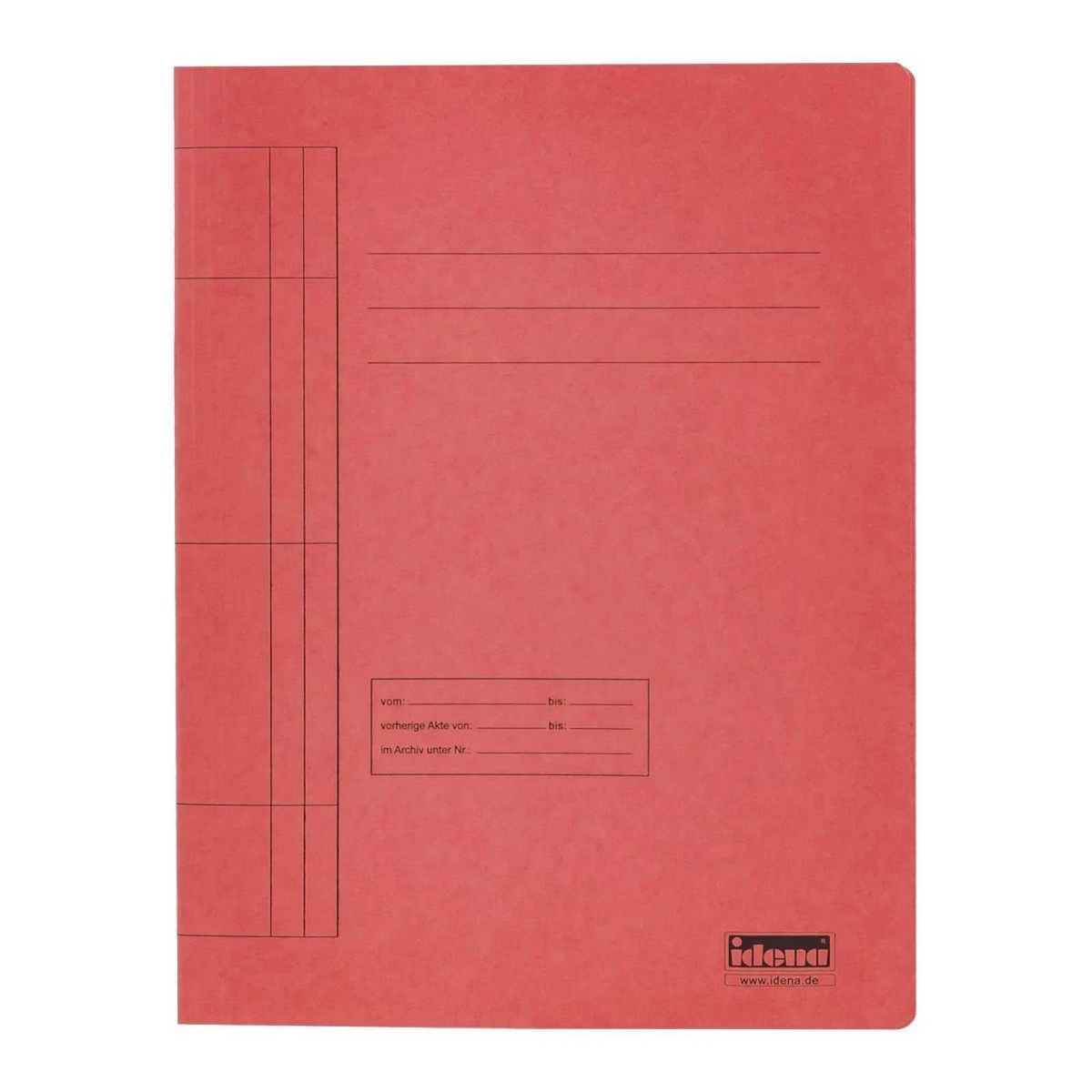 Idena Kartonschnellhefter 250g/m² rot DIN A4