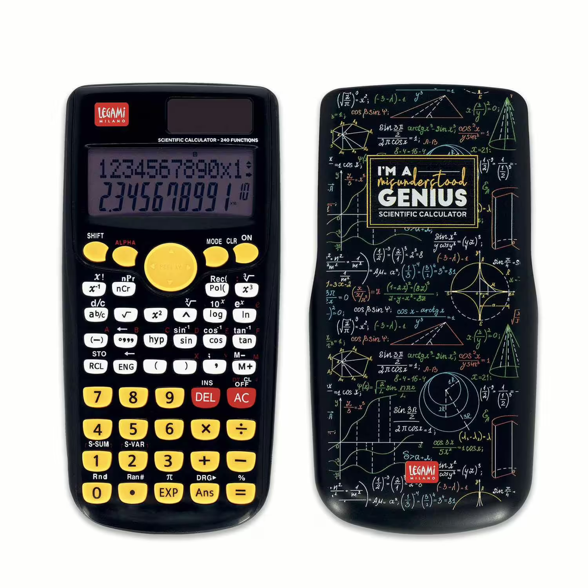 Legami Count on Me Taschenrechner Genius, 240 Fkt.