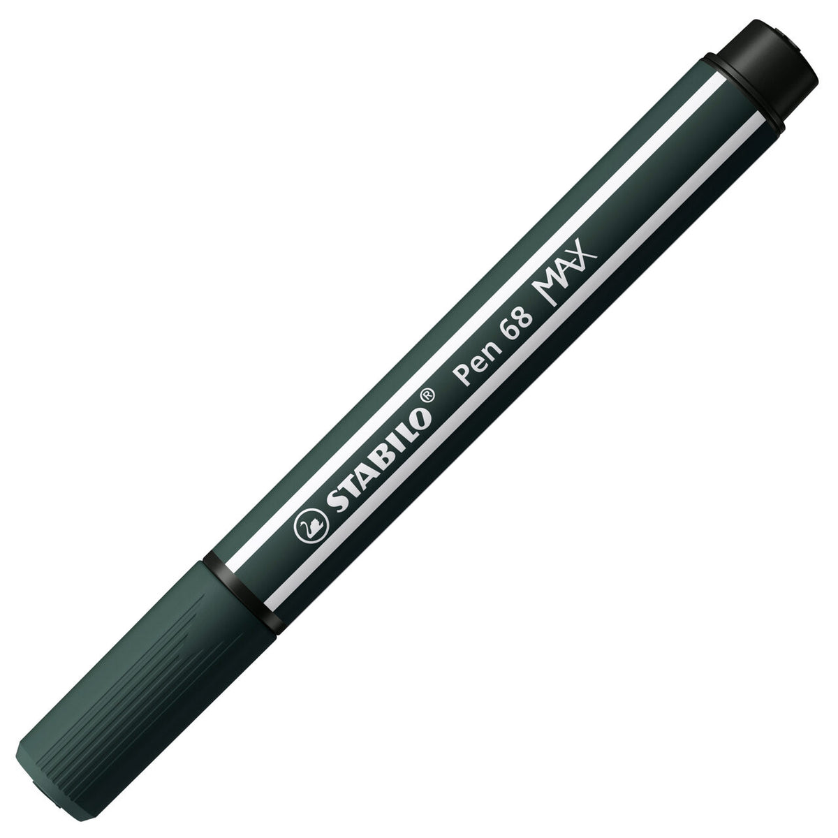 STABILO Pen 68 MAX Keilspitze grünerde – Einzelstift