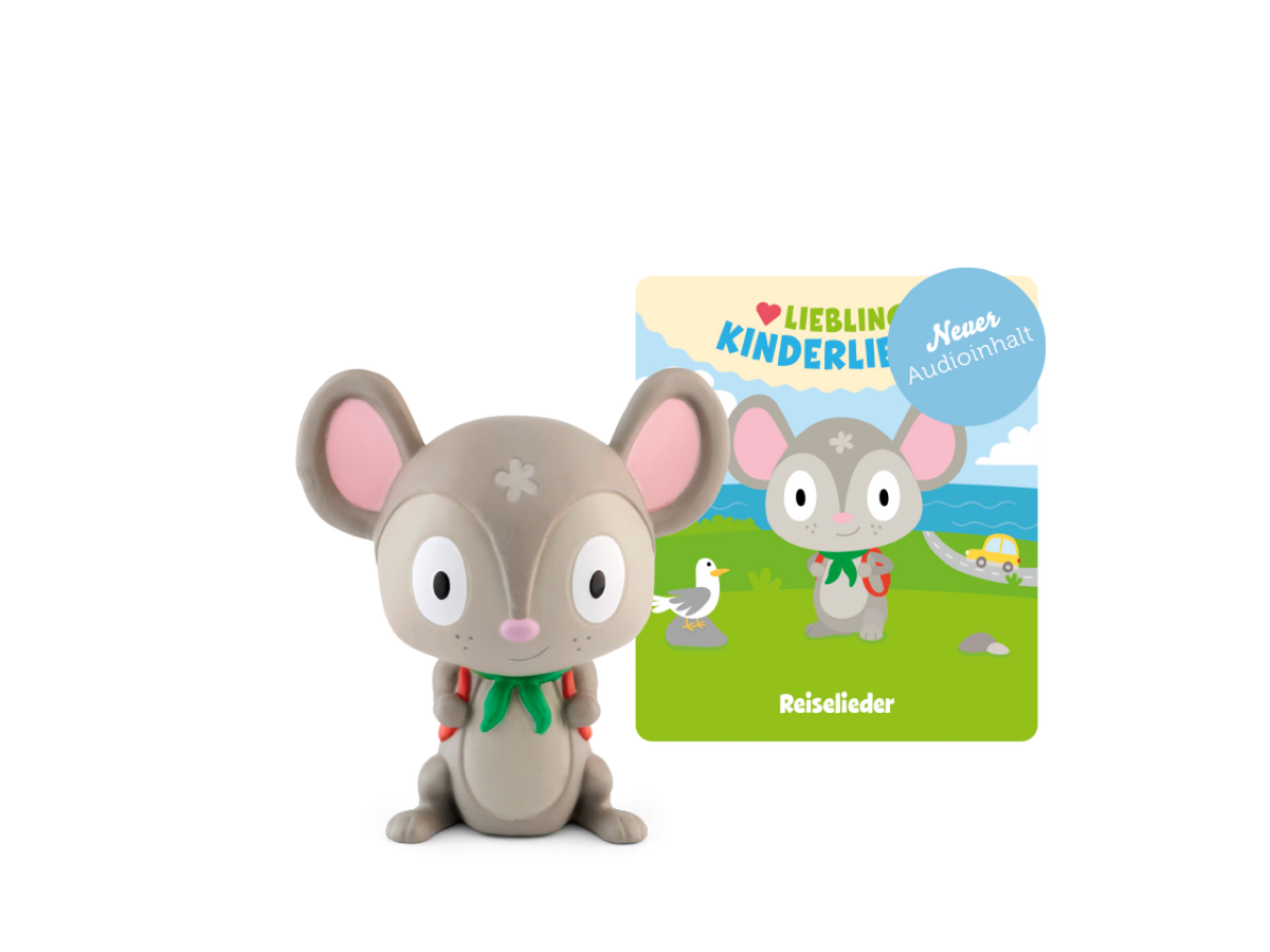 tonies® Lieblings-Kinderlieder Reiselieder - 30 Abenteuerlieder für kleine Entdecker