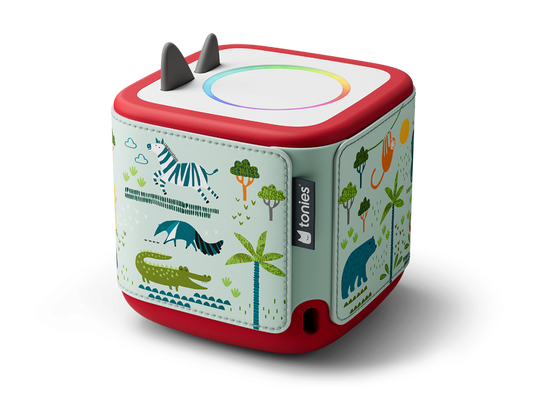 tonies® Toniebox 2 Hülle Dschungel - Abenteuer-Look für kleine Entdecker