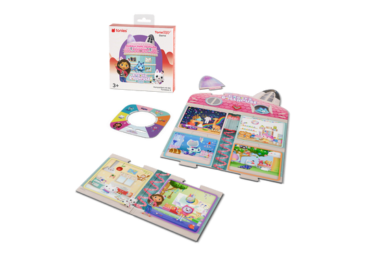 tonies® ToniePlay Gabby's Dollhouse: Gabby´s katz-tatische Schnitzeljagd - Interaktives Spielerlebnis