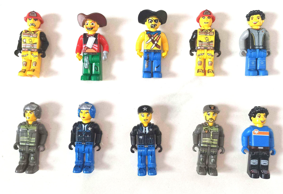 10x LEGO® Minifiguren - Jack Stone Legofiguren - zufällige Auswahl - Peer Online Shop
